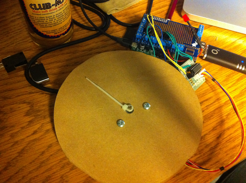 First go at stepper motor control